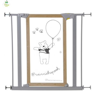 Hauck Winnie the Pooh Safetygate in Silver, Grey