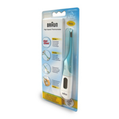 BRAUN PRT1000 High Speed Thermometer, White