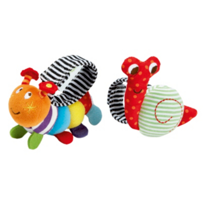 Mamas & Papas Mamas and Papas Wrist Rattle Pack, Multi 758682730