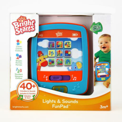 Bright Starts Lights and Sounds Funpad, Multi 9183