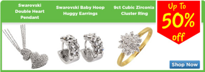 Up to half price jewellery!