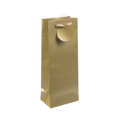ASDA Gold Bottle Bag, Gold 6973-0