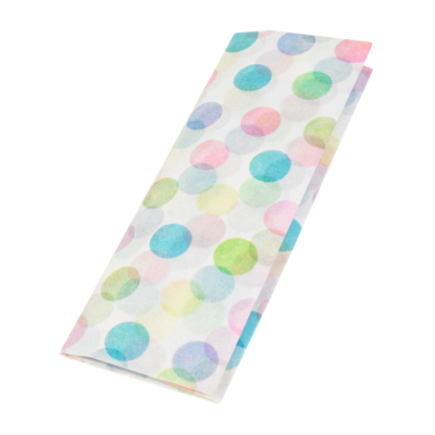 ASDA Polka Dot Tissue Paper- 5 sheets, Multi 7736-0