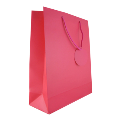 ASDA Large Gift Bag-Pink, Pink 208924