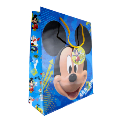 Disney Large Gift Bag- Mickey Mouse, Blue 300062
