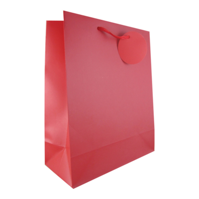 ASDA Medium Gift Bag- Red, Red 208825