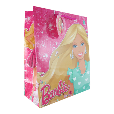 Barbie Medium Gift Bag- Barbie, Pink 201727