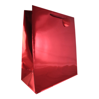 ASDA Large Gift Bag- Red, Red 302509