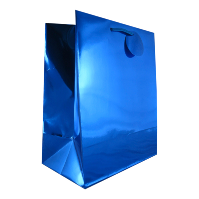 ASDA Medium Gift Bag- Blue, Blue 302479