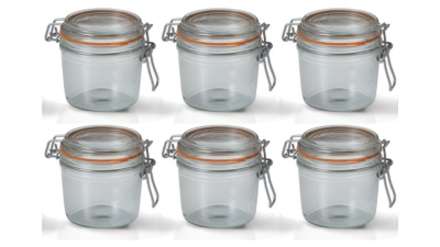 Le Parfait Terrine Jar 350ml Pack of 6 Kitchen Storage ASDA direct
