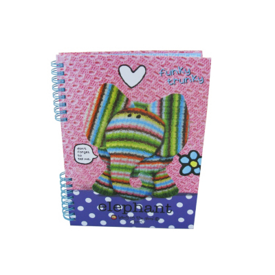 Fabric Animals Notebook FAPW4824