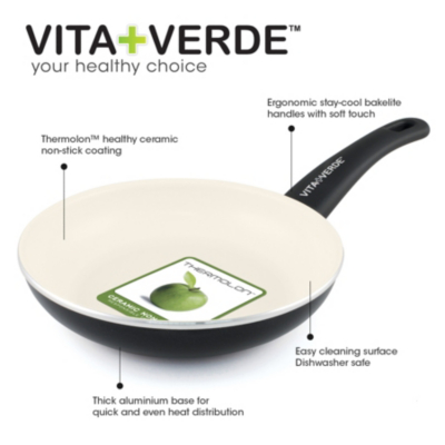 VitaVerde by Greenpan Ceramic Coated Frying Pan 24cm Pots & Pans