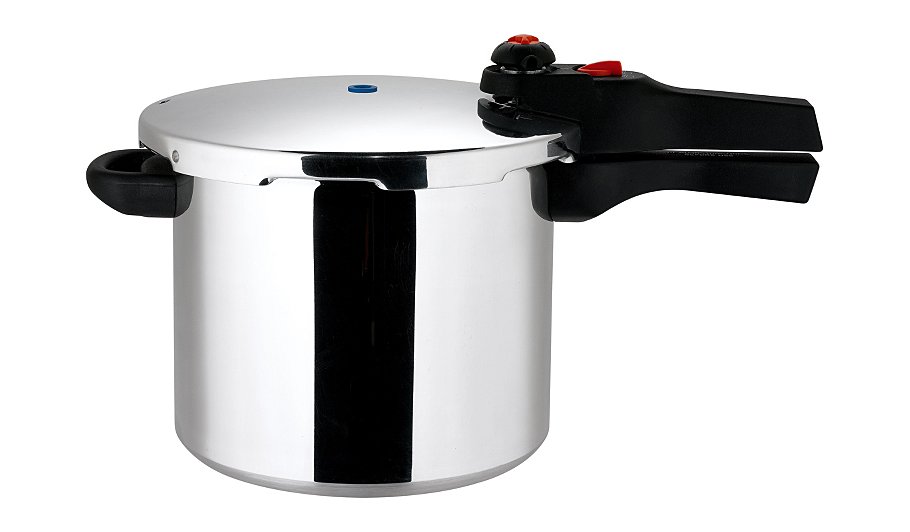 Prestige 6 Litre Aluminium Pressure Cooker | Pots & Pans | George at ASDA