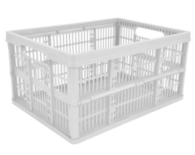 ASDA 32 Litre Fold Flat Crate Pack of 5 Home & Garden at ASDA