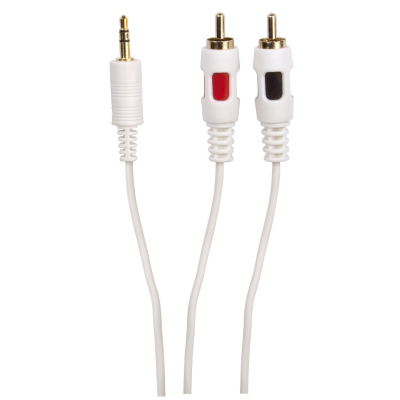 Stereo Connection Cable 1m, White 76964HS/02