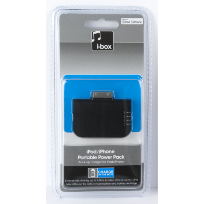 iPod and iPhone Portable Power Pack, Black