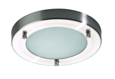 Spa Alava Flush Bathroom Ceiling Light Fitting Lighting ASDA direct