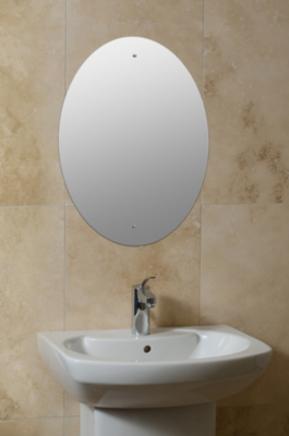 Oval Unframed Mirror Mirrors at ASDA