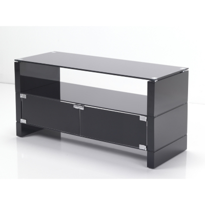 Troy Nero TV Stand up to 42ins TVs, Black `TROY