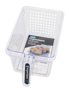 Novo Shelf Organiser Medium Set of 3 Kitchen Storage at ASDA