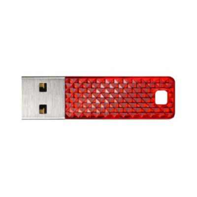 SanDisk Cruzer Facet 16GB USB Flash Drive - Red,