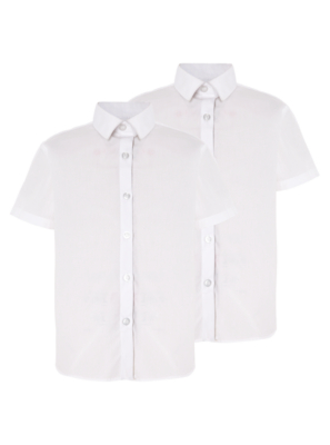 2 Pack Short Sleeved Girls Shirts