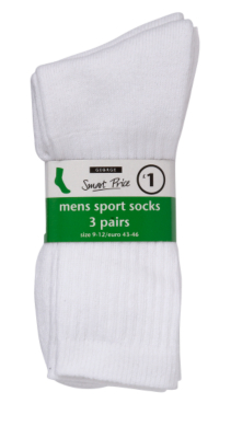 3 Pack Sports Socks