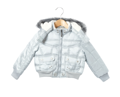Faux Fur Trim Bomber Jacket