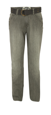 Belted Fashion Jeans