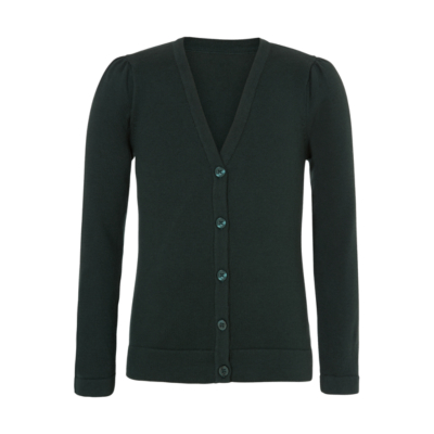 George School Uniforms on George School Cardigan   Green   Forest