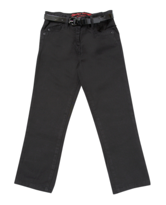 Belted Jeans