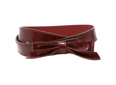 Bow Skinny Belt