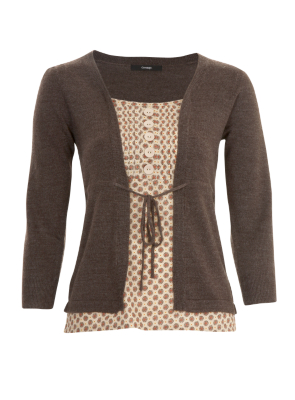 2 in 1 Cardigan