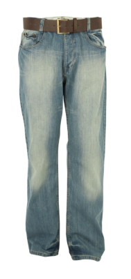 Belted Jeans