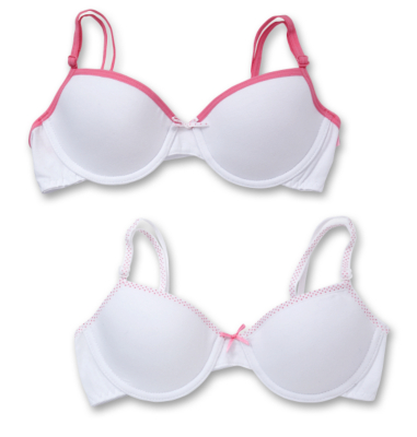 2 Pack Trim Bra