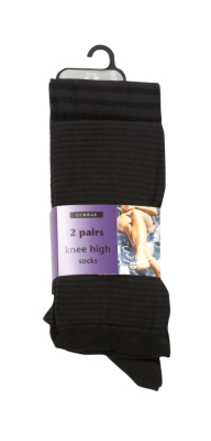 2 Pack Knee High Socks
