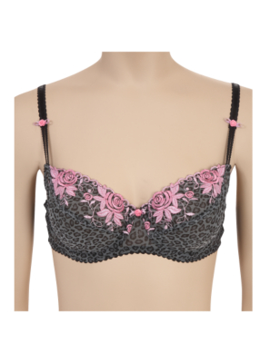 Animal Print Underwired Bra
