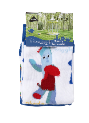 2 Pack In The Night Garden Socks
