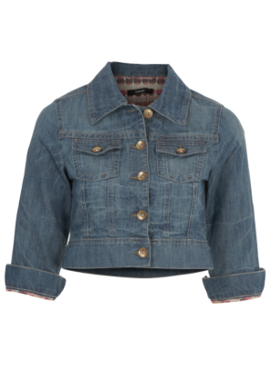 Cropped Denim Jacket