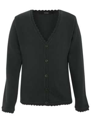 Scallop Edge Cardigan