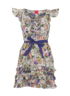 Vintage Print Dress