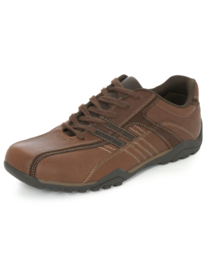 Leather Lace Up Shoe