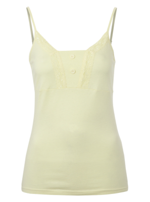 Lace Insert Camisole Top