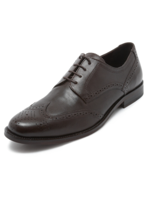 Leather Brogue Lace Shoe