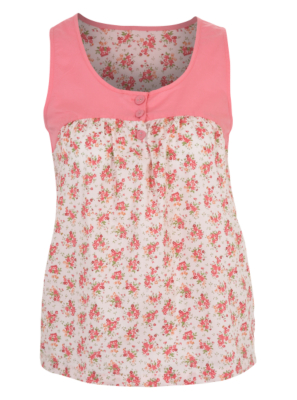 Ditsy Printed Pyjama Top