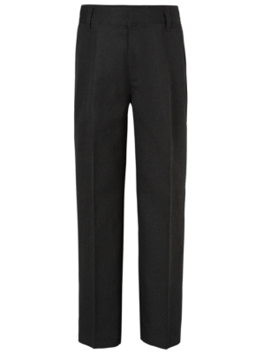 Boys Charcoal School Trouser