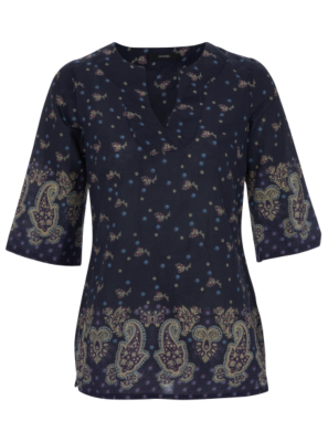 Border Print Kaftan