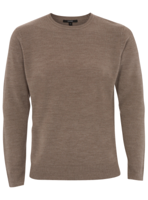 Crew Neck Fine Gauge Knitted Jumper