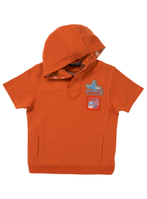 Button Neck Hoodie