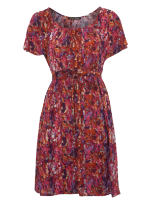 Petite Printed Dress